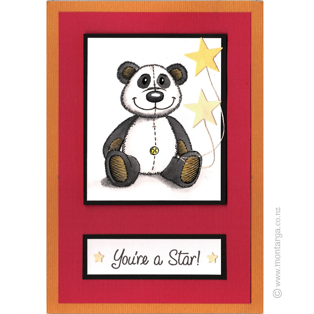 Card Sample - Panda - You're a Star