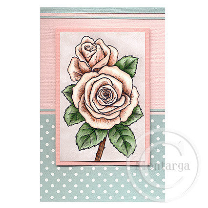 3930 GG - Polka Dot Background Rubber Stamp