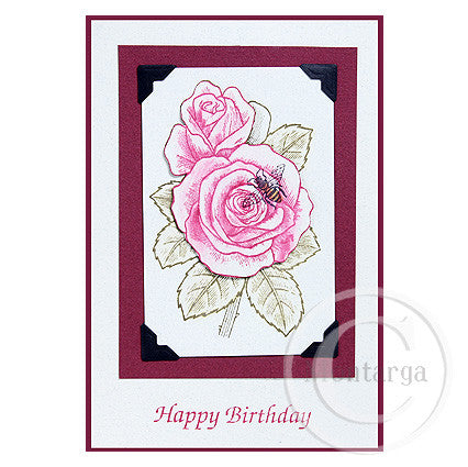 1368 A or C Bee Rubber Stamp