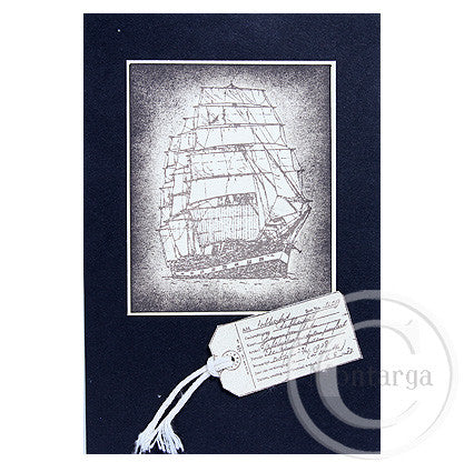 1745 G - Ship Rubber Stamp