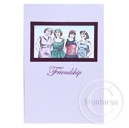 3506 H - Beach Ladies Rubber Stamp