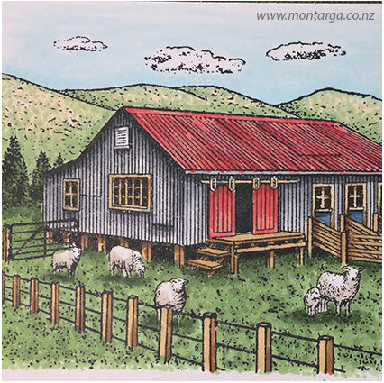 Card Sample - Shearing Shed - Rā Whānau