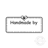 0494 B - Handmade By Rubber Stamp
