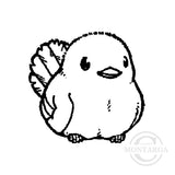 1053 C Bird Rubber Stamp