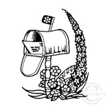 1615 D - Letterbox Rubber Stamp