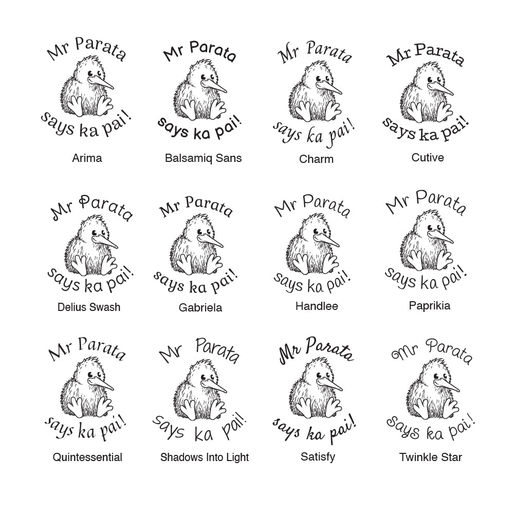 1931 C Kiwi - Personalised Teacher Rubber Stamp