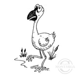 1956 E - Pukeko Rubber Stamp