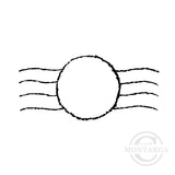 1966 B - Post Mark Rubber Stamp
