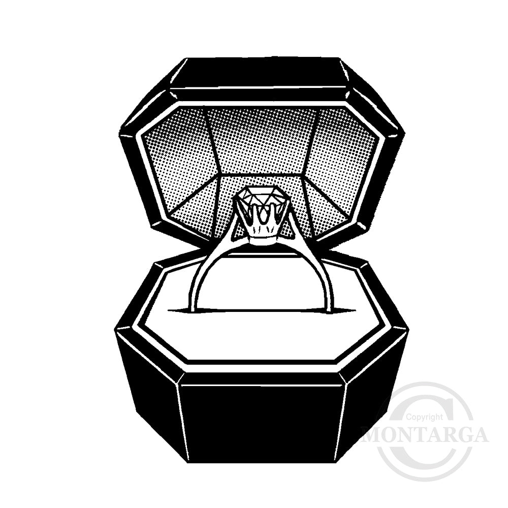 3015 D - Ring Rubber Stamp