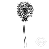 3257 FFF - Dandelion Rubber Stamp