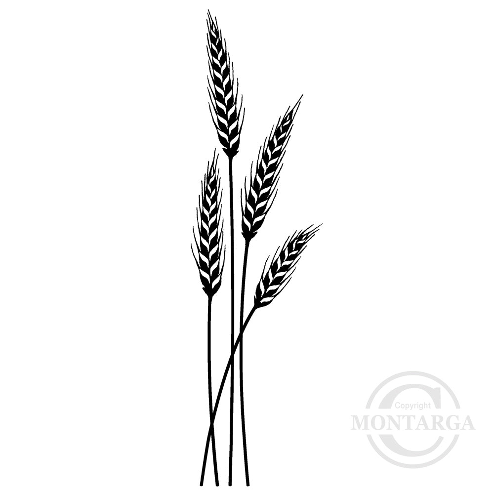 3273 FFF - Wheat Rubber Stamps