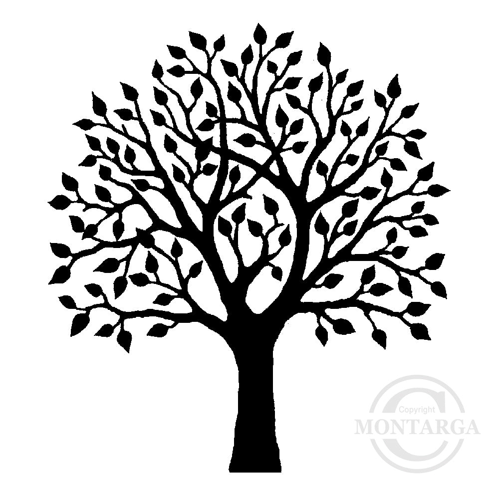 3282 D or G - Tree Rubber Stamps