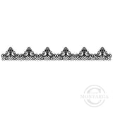 3348 BBB - Lace Rubber Stamp