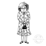 3527 FF - Grandma Rubber Stamp