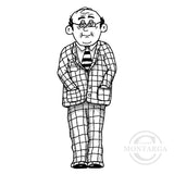 3528 FF - Grandpa Rubber Stamp