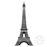 3748 FF or FFF - Eiffel Tower Rubber Stamp