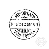 3751 C - Postmark Rubber Stamp