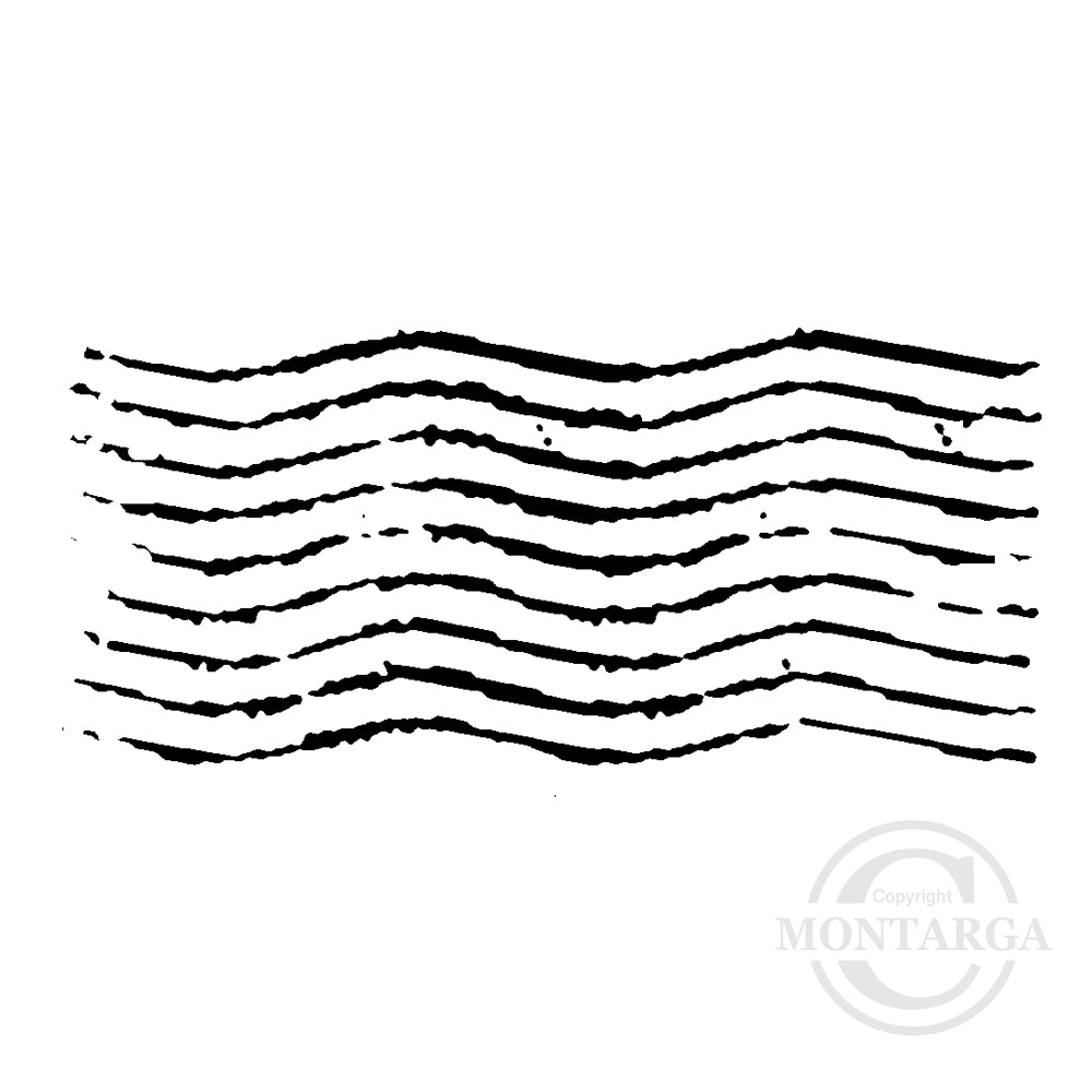 3752 B - Post Mark Rubber Stamp