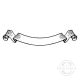3921 BB - Banner Rubber Stamp