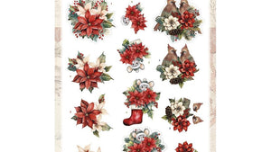 3D Push Out Sheets - Christmas