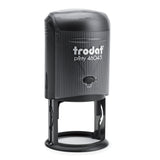 Round Seal - Self Inking Stamp - Long title + Logo - 4645
