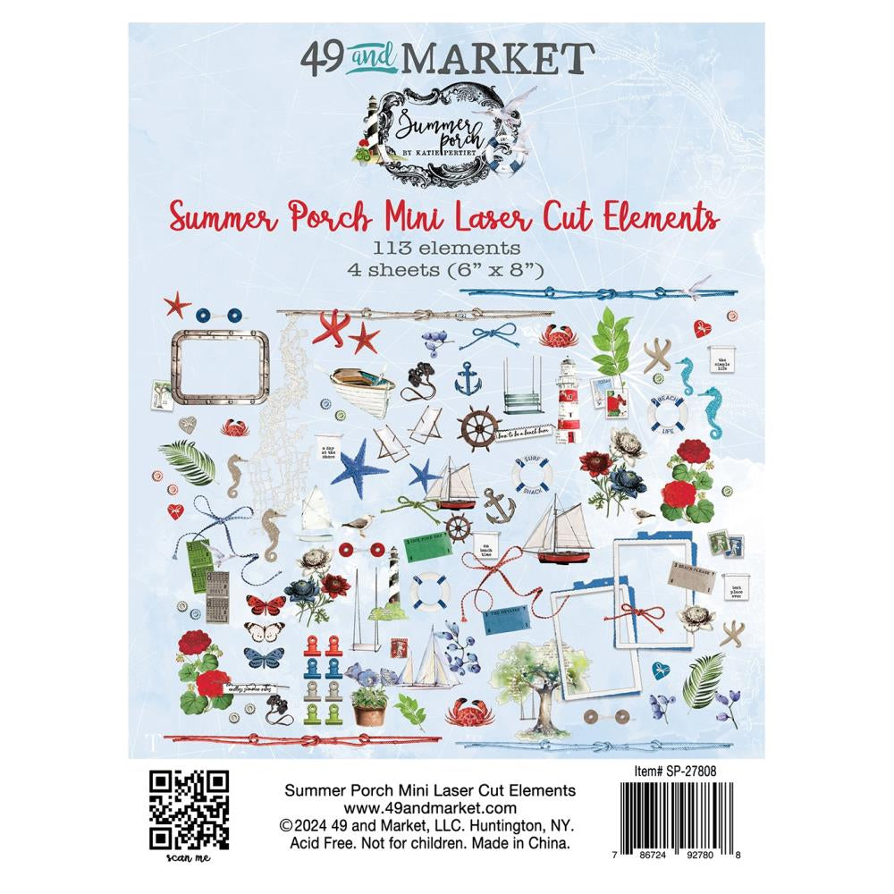 49 and Market Summer Porch Mini Laser Cut Elements