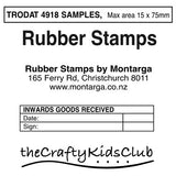Trodat 4918 - Custom Self Inking Stamp 15 x 75mm
