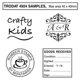 Trodat 4924 - Custom Self Inking Stamp 40mm