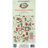 49 and Market Evergreen Season Laser Cut Elements