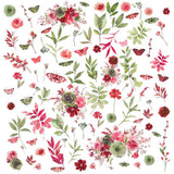 49 and Market ArtOptions Rouge Laser Cut Wildflowers