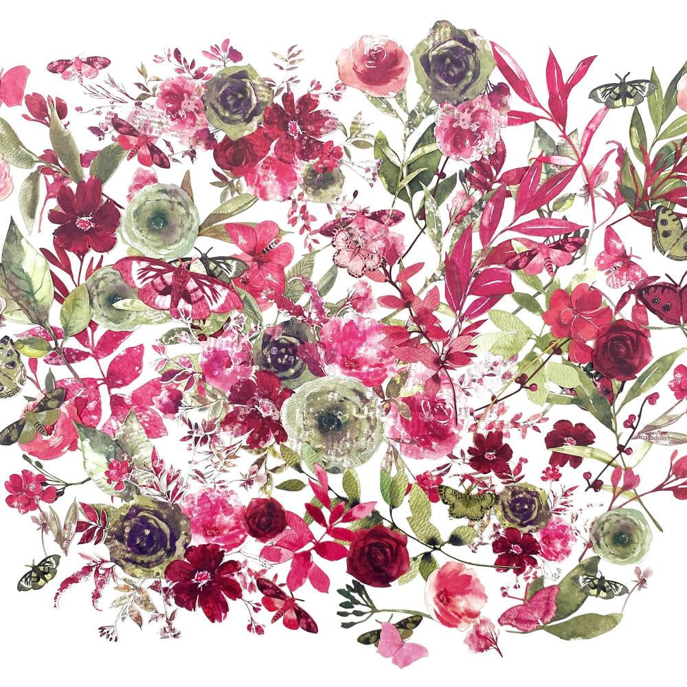 49 and Market ArtOptions Rouge Laser Cut Wildflowers