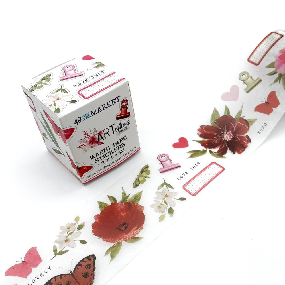 49 and Market Washi Tape Stickers - ArtOptions Rouge