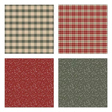 Montie's Craft Supplies 6x6" Paper Pack - Plaid Christmas