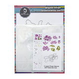 Alinacutle Layering Stencil and Die Set - Floral