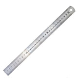 Birch Thin Ruler Metal - 30cm 12 inches