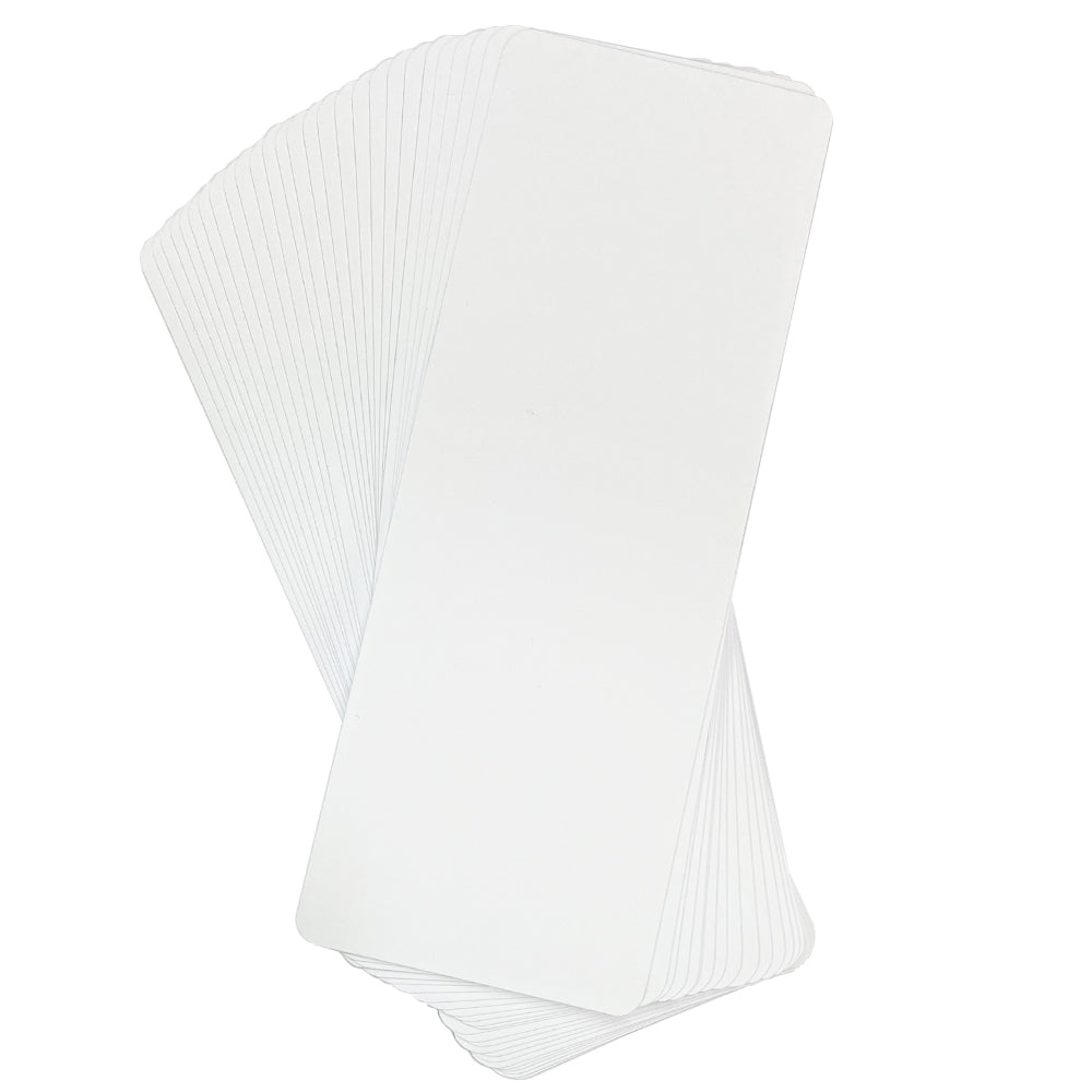 Bookmarks - White 30pk