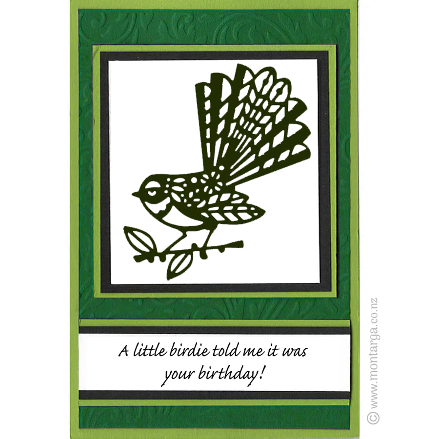 Montie's Craft Supplies Cutting Die - Fantail