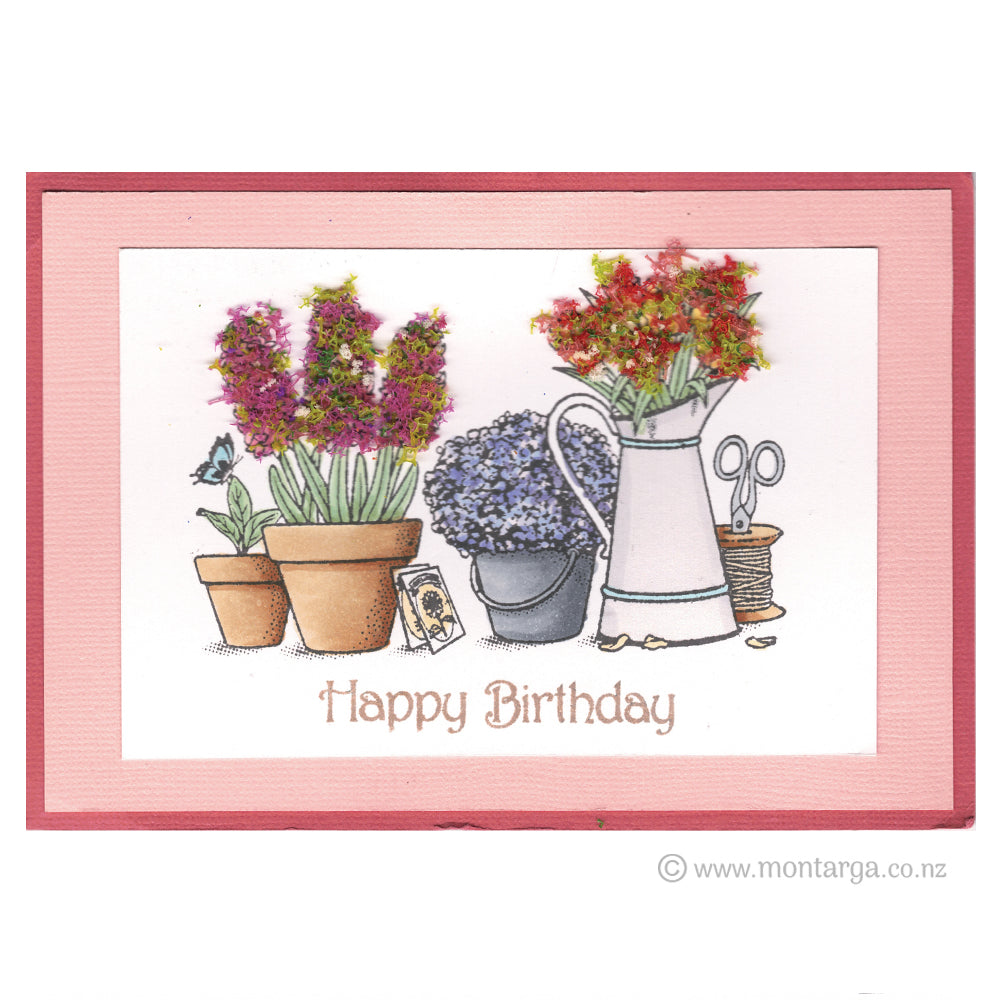 Montie's Craft Supplies Flower Fluff - Spring Garden