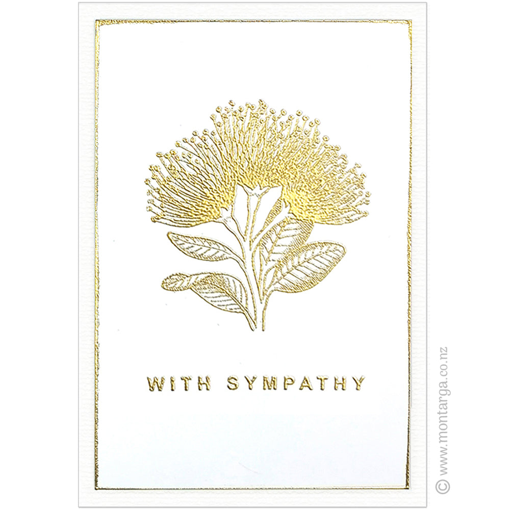2404G - Pohutukawa  Rubber Stamp