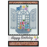 Montie's Craft Supplies Cutting Die Set - Ornate Window