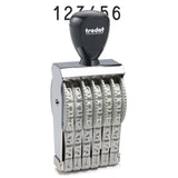 Trodat 15126 Classic Number Stamp - 12mm 6 Numbers