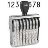 Trodat 15188 Classic Number Stamp - 18mm 8 Numbers