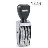 Trodat 1594 Classic Number Stamp - 9mm 4 Numbers