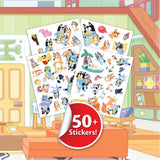 Crayola Colour & Sticker Book - Bluey