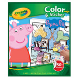 Crayola Colour & Sticker Book - Peppa Pig