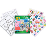 Crayola Colour & Sticker Book - Peppa Pig