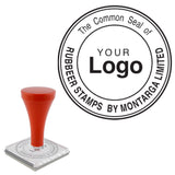 Common Seal Handle Stamp + Logo - L15