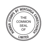 Common Seal Handle Stamp - Long Title - L15