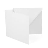 Couture Creations Cards + Envelopes Set 50pk - Square White CO724845