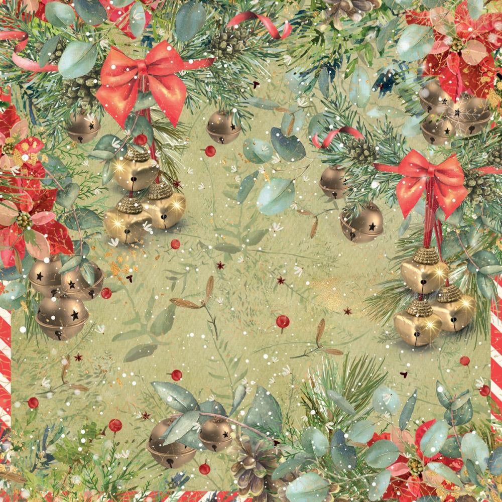 Crafters Companion Vellum Paper Pack 8 x 8 - Jingle All The Way